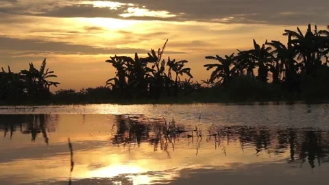 Dramatic sunset Stock Footage 330210730