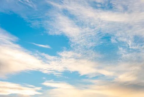 Dramatic sunset over the grief. Sky Stock Photos