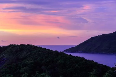 Dramatic sunset Stock Photos