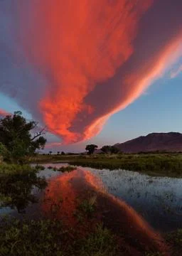 Dramatic Sunset Stock Photos