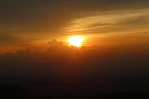 Dramatic Sunset Stock Photos