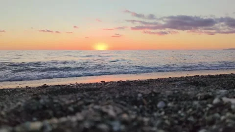 Dramatic Sunset Sky with Clouds.  Stock Footage 220359312