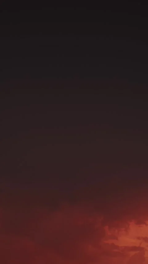 Dramatic Sunset Sky with Colorful Clouds Stock Footage 336327295