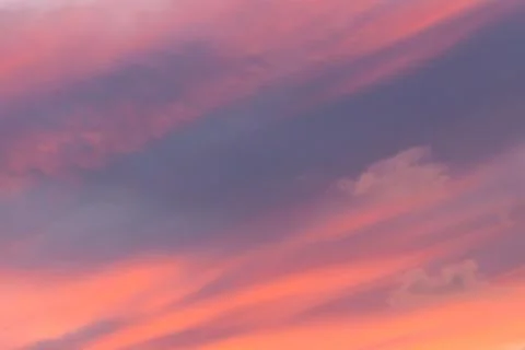 Dramatic sunset sky Stock Photos