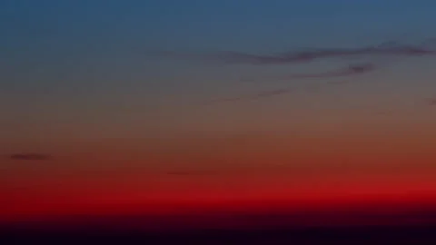 Dramatic sunset sky red, orange, purple cloud sunset sky. Sky beautiful Stock Footage 157266584