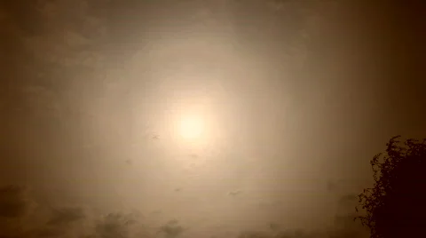 Dramatic Sunset Timelapse Vídeo Stock 720748