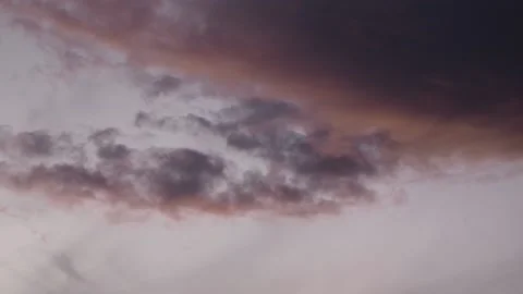 Dramatic sunset with twilight color sky and clouds. Stock Footage 137073693