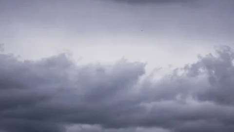 Dramatic thunderstorm clouds fly in the sky Stock Footage 106729033