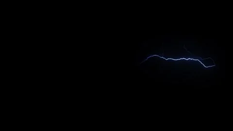 Dramatic Thunderstorm Lightning Loop for Film Scenes Stock Footage 333028547