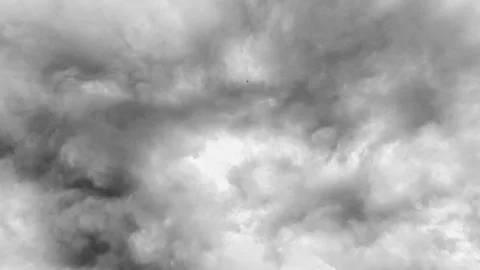 Dramatic thunderstorm sky background Stock Photos