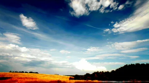 Dramatic Time Lapse Stock Footage 514944