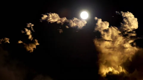 Dramatic Timelapse clouds Stock Footage 45405866