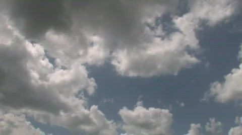 Dramatic timelapse clouds moving overhead Stock Footage 146913