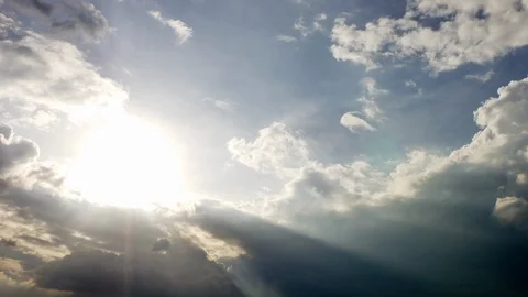 Dramatic Tropical Monsoon Storm Cloud Time Lapse Stock Footage 110585744