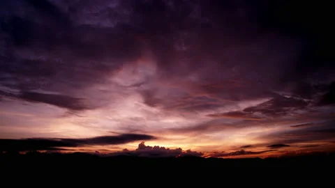 Dramatic Tropical Monsoon Storm Cloud Stock Footage 139680504
