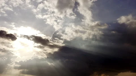 Dramatic Tropical Monsoon Storm Cloud 02 Stock Footage 162567587