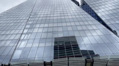 A dramatic upward view of The Shard in London 動画素材 310944914