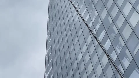 A dramatic upward view of The Shard in London 動画素材 310944940