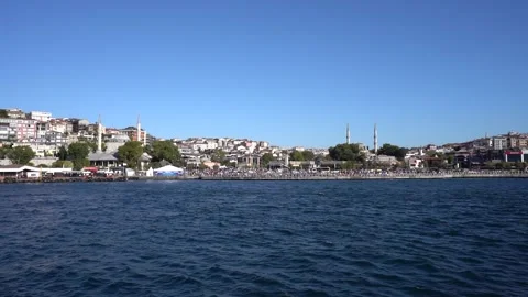 Dramatic Urban Views: A Cinematic Panorama Stock Footage 247897191
