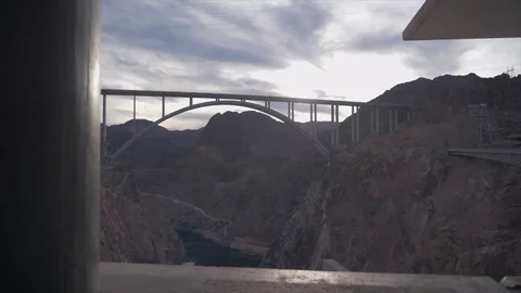 Dramatic View of Tillman Memorial Bridge Stock Footage 83222298