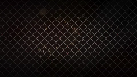 Dramatic wire fence grid background animation Stock Footage 322512261