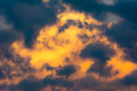 Dramtic Sky Background Stock Photos