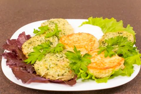 Draniki - potato pancakes Stock Photos