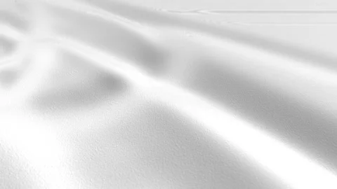 Draped White Silk Fabric Motion Background Stock Footage 337223480