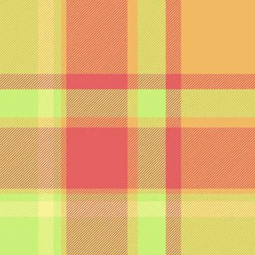 Drapery textile background fabric, realistic vector tartan pattern. Sixties.. Stock Illustration
