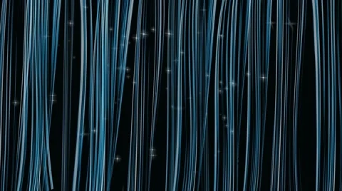 Drapes And Stars Video stock 8689726