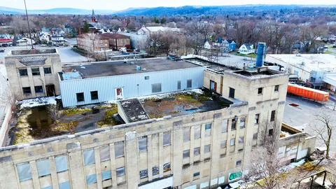 Drapes the boundary - Syracuse, NY Stock-Fotos