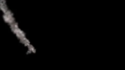 Drastic moving smoke Video stock 82250844