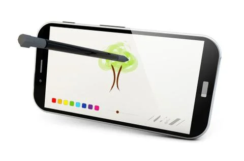 Draw app Stock Illustration