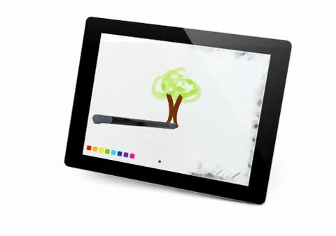 Draw app Stock Illustration