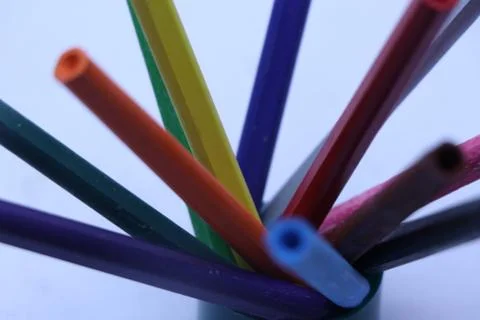 Draw an art with this different concept Stock Photos