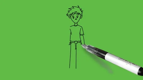 Left And Right Arm Drawing