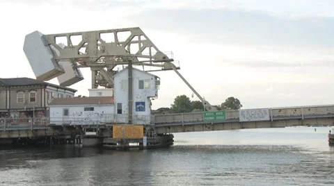 Draw bridge Video stock 8157448