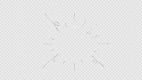 Draw fireworks with chalk in doodle style 库存影片 333470468