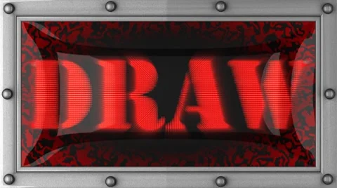 Draw on led 動画素材 8701405