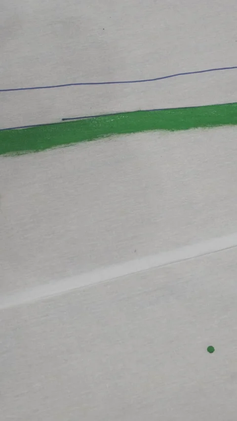 Draw Line With Brush Stock Footage 296602148
