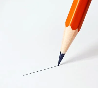 Draw the line Stock Photos