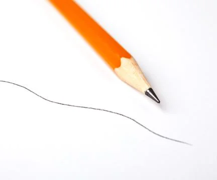 Draw the line Stockfoto's