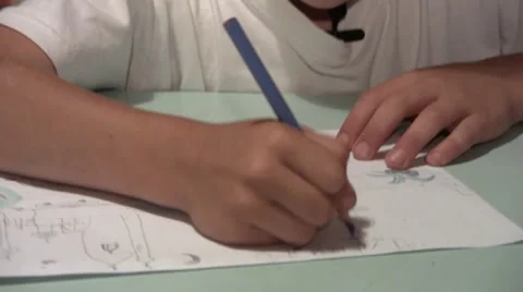Draw Nature Stock Footage 46142659