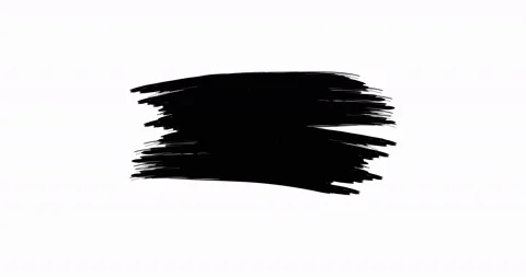 Draw with paint brush. 4K video Stock Footage 110739607