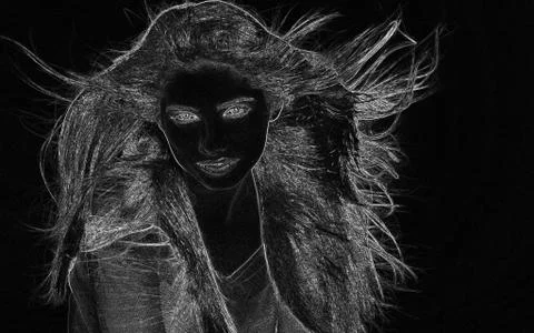 Draw reality Stock Illustration