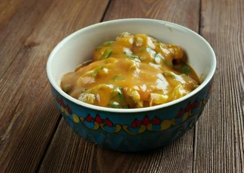 Draw soup Stock Photos