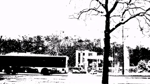 Draw Street Before Xmas Stock Footage 82862861