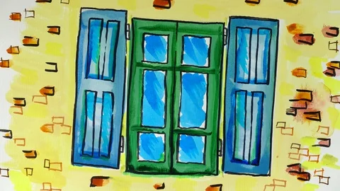 Cartoon Time Lapse Building Construction Stock Video Footage | Royalty ...