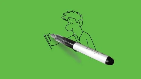 Draw Hand Stock Footage ~ Royalty Free Stock Videos | Pond5