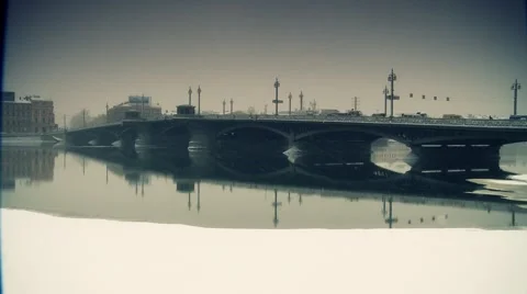 Drawbridge Stock Footage 1079020